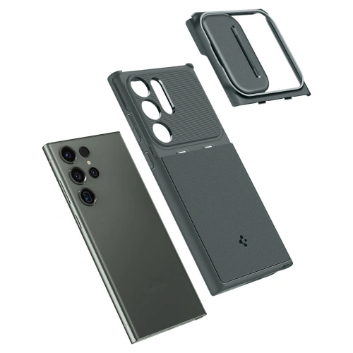 Kup Etui Spigen Optik Armor Samsung Galaxy S23 Ultra Abyss Green - SPN2785 - {ean13} - Sklep Home Screen