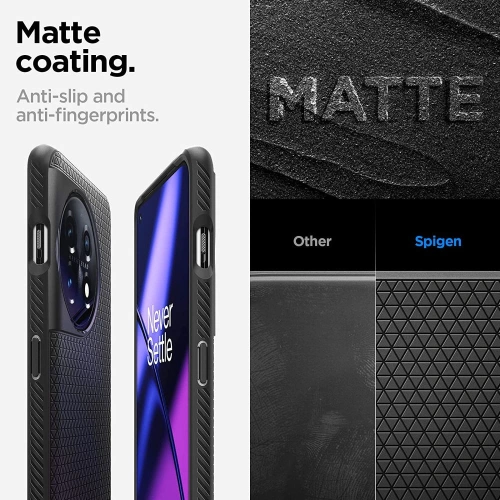 Kup Spigen OnePlus Tasche Liquid Air 11 5G Mattschwarz - SPN2786 - {ean13} - Sklep Home Screen