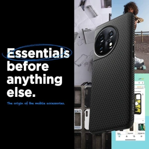 Kup Etui Spigen Liquid Air OnePlus 11 5G Negru Mate - SPN2786 - {ean13} - Sklep Home Screen