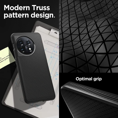 Kup Spigen OnePlus Tasche Liquid Air 11 5G Mattschwarz - SPN2786 - {ean13} - Sklep Home Screen