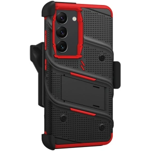 Kup Etui ZIZO BOLT Series Samsung Galaxy S23 + üveg (fekete/piros) - ZIZ118 - {ean13} - Sklep Home Screen