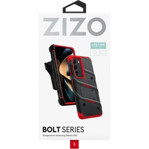 Kup Etui ZIZO BOLT Series Samsung Galaxy S23 + sklo (černá/červená) - ZIZ118 - {ean13} - Sklep Home Screen