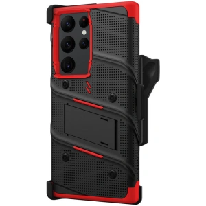 Kup Samsung ZIZO BOLT Series Tasche Galaxy S23 Ultra + Glas (schwarz/rot) - ZIZ120 - {ean13} - Sklep Home Screen