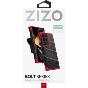 Kup Etui ZIZO BOLT Series Samsung Galaxy S23 Ultra + sklo (černá/červená) - ZIZ120 - {ean13} - Sklep Home Screen