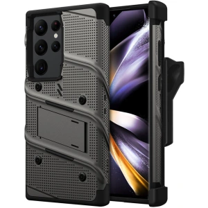 Kup Etui ZIZO BOLT Series Samsung Galaxy S23 Ultra + üveg (szürke) - ZIZ121 - {ean13} - Sklep Home Screen