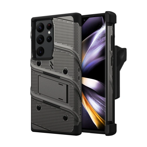 Kup Samsung ZIZO BOLT Serie Fall Galaxy S23 Ultra + Glas (grau) - ZIZ121 - {ean13} - Sklep Home Screen