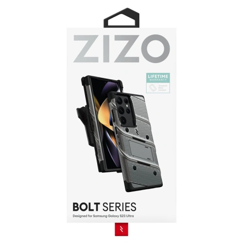 Kup Etui ZIZO BOLT Series Samsung Galaxy S23 Ultra + szkło (szary) - ZIZ121 - {ean13} - Sklep Home Screen