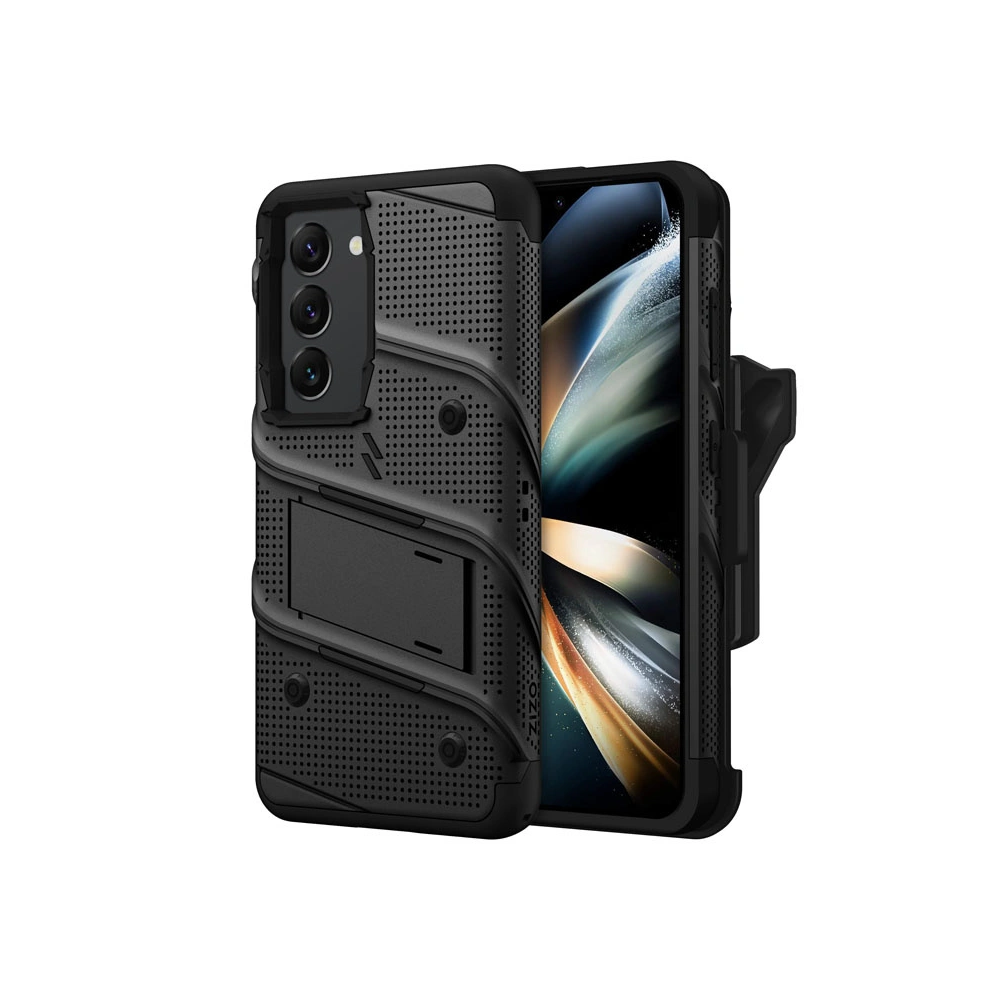 Etui ZIZO BOLT Series Samsung Galaxy S23 + szkło (czarny)