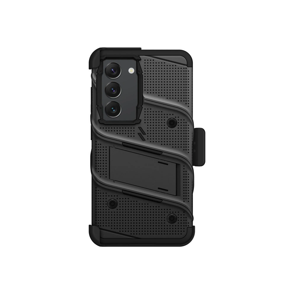 Etui ZIZO BOLT Series Samsung Galaxy S23 + szkło (czarny)