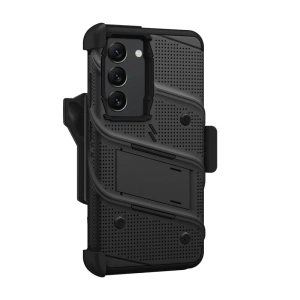Etui ZIZO BOLT Series Samsung Galaxy S23 + sticlă (negru)