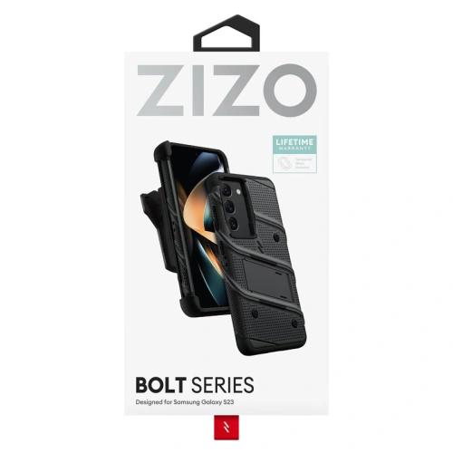 Kup Etui ZIZO BOLT Series Samsung Galaxy S23 + sticlă (negru) - ZIZ123 - {ean13} - Sklep Home Screen