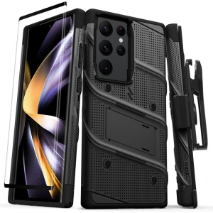 Kup Etui ZIZO BOLT Series Samsung Galaxy S23 Ultra + sticlă (negru) - ZIZ124 - {ean13} - Sklep Home Screen