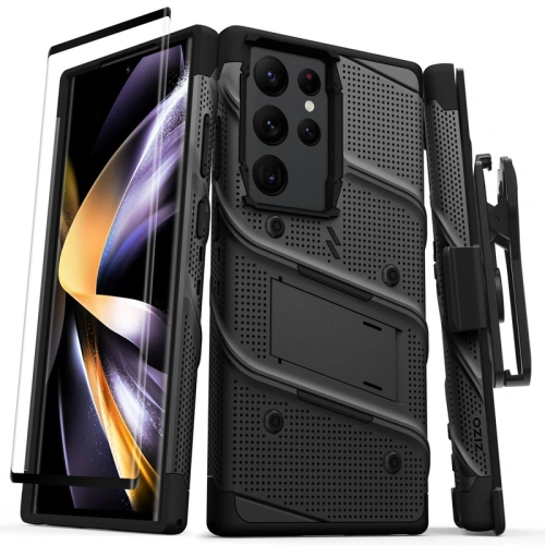 Kup Etui ZIZO BOLT Series Samsung Galaxy S23 Ultra + sticlă (negru) - ZIZ124 - {ean13} - Sklep Home Screen