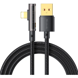 Kup Kabel kątowy Mcdodo Prism CA-3511 USB-A/Lightning, 1.8m (czarny) - MDD91 - {ean13} - Sklep Home Screen