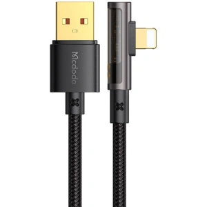 Kup Kabel kątowy Mcdodo Prism CA-3511 USB-A/Lightning, 1.8m (czarny) - MDD91 - {ean13} - Sklep Home Screen
