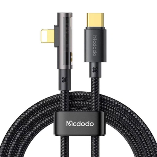 Kup Sarokkábel Mcdodo Prism CA-3391 USB-C/Lightning 1.8m (fekete) - MDD97 - {ean13} - Sklep Home Screen