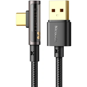 Kup Kabel kątowy Mcdodo Prism CA-3381 USB-A/USB-C 6A, 1.8m (czarny) - MDD98 - {ean13} - Sklep Home Screen