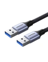 Cablu UGREEN USB-A/USB-A USB 3.0 2A, 1m (negru)