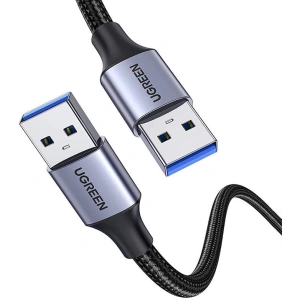 UGREEN USB-A/USB-A USB 3.0 Cable 2A, 1m (black)