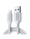 Kabel UGREEN US199 USB-A/Lightning 2.4A, 1.5m (argintiu)