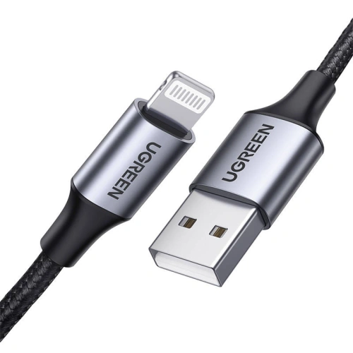 Kup Kabel UGREEN US199 USB-A/Lightning 2.4A 1.5m (černý) - UGR1460 - {ean13} - Sklep Home Screen