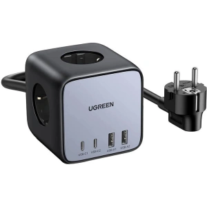 Kup Listwa zasilająca kostka UGREEN CD268, 65W, 1.8m (czarny) - UGR1464 - {ean13} - Sklep Home Screen