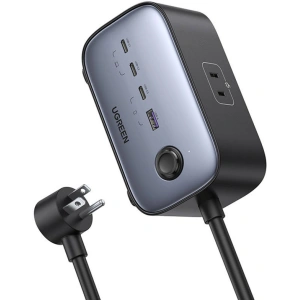 Kup Listă de alimentare UGREEN CD270, 3x USB-C, 1x USB-A, 3x AC, 100W, 1.8m - UGR1465 - {ean13} - Sklep Home Screen
