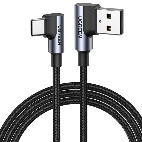 Kup Úhlový kabel UGREEN US176 USB-C/USB-A 3A, 3m (černý) - UGR1467 - {ean13} - Sklep Home Screen