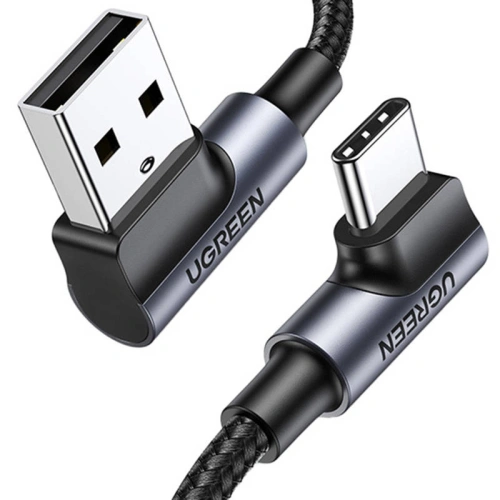 Kup Úhlový kabel UGREEN US176 USB-C/USB-A 3A, 3m (černý) - UGR1467 - {ean13} - Sklep Home Screen