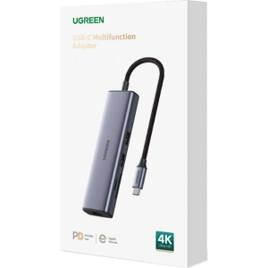Kup UGREEN USB-C/2x USB 3.0 + HDMI + RJ45 + SD/TF HUB - UGR1472 - {ean13} - Sklep Home Screen