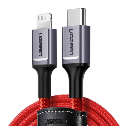 Kup Cablu UGREEN USB-C/Lightning 1m (roșu) - UGR1473 - {ean13} - Sklep Home Screen