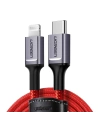 Cablu UGREEN USB-C/Lightning 1m (roșu)