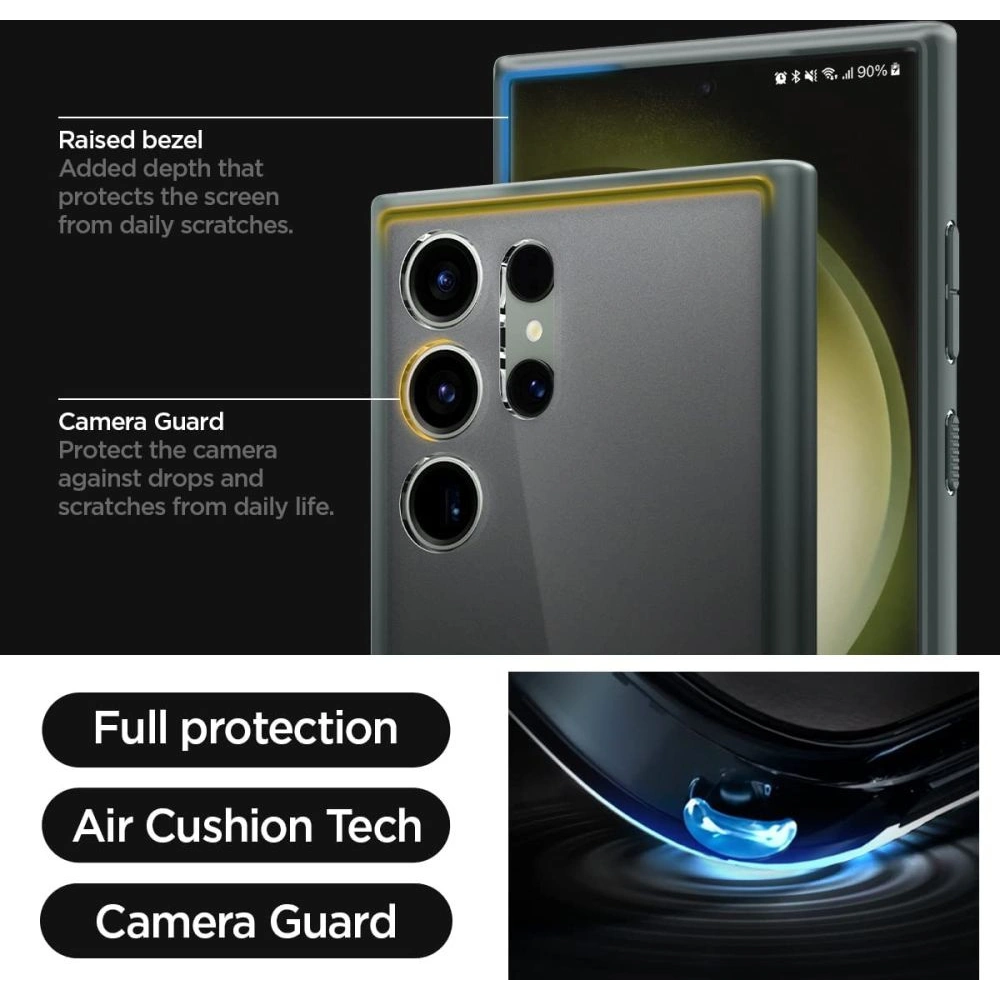 Etui Spigen Ultra Hybrid Samsung Galaxy S23 Ultra Frost Green