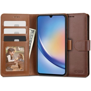 Etui Tech-Protect Wallet Samsung Galaxy A34 5G Brown