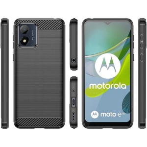 Buy Tech-Protect TPUCarbon Motorola Moto E13 Black - THP1775 - {ean13} - Home Screen Store Europe