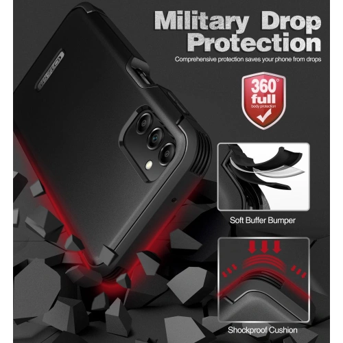Kup Tech-Protect Samsung Tasche Kevlar Galaxy A14 5G Schwarz - THP1781 - {ean13} - Sklep Home Screen