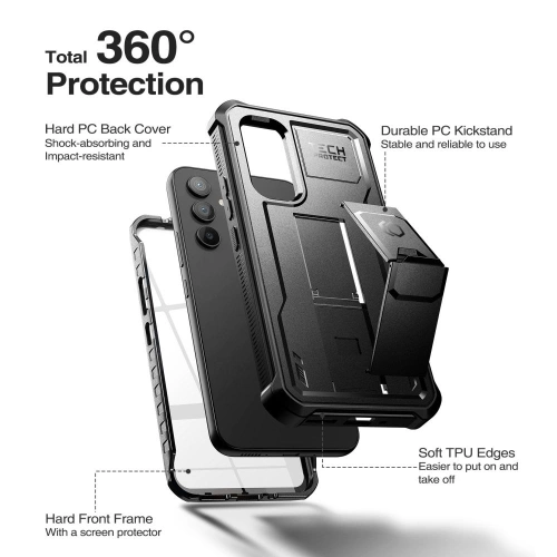 Kup Tech-Protect Samsung Tasche Kevlar Pro Galaxy A54 5G Schwarz - THP1783 - {ean13} - Sklep Home Screen