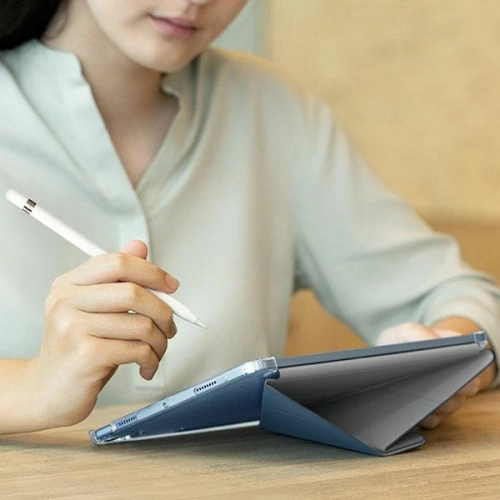 Kup Etui UNIQ Camden Apple iPad 10.9 2022 (a 10-a generație) albastru/northern blue Antimicrobial - UNIQ856 - {ean13} - Sklep Home Screen