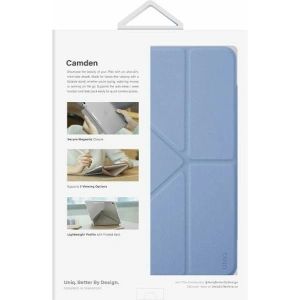 Kup Etui UNIQ Camden Apple iPad 10.9 2022 (a 10-a generație) albastru/northern blue Antimicrobial - UNIQ856 - {ean13} - Sklep Home Screen