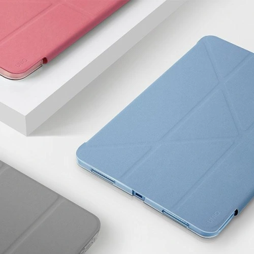 Kup Etui UNIQ Camden Apple iPad 10.9 2022 (a 10-a generație) gri/grey fossil Antimicrobial - UNIQ858 - {ean13} - Sklep Home Screen