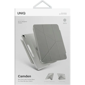Buy UNIQ Camden Apple iPad 10.9 2022 (10. generacji) grey fossil Antimicrobial - UNIQ858 - {ean13} - Home Screen Store Europe
