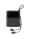 Powerbank USAMS PB69 10000mAh 22.5W QC3.0+PD Fast Charge Digital Display schwarz/schwarz (US-CD186)