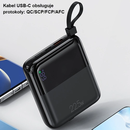 Kup Powerbank USAMS PB69 10000mAh 22.5W QC3.0+PD Fast Charge Digital Display schwarz/schwarz (US-CD186) - USA915 - {ean13} - Sklep Home Screen