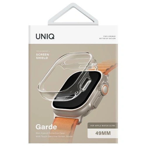 Kup Case UNIQ Garde Apple Watch Ultra 49mm transparent/dove clear - UNIQ861 - {ean13} - Sklep Home Screen