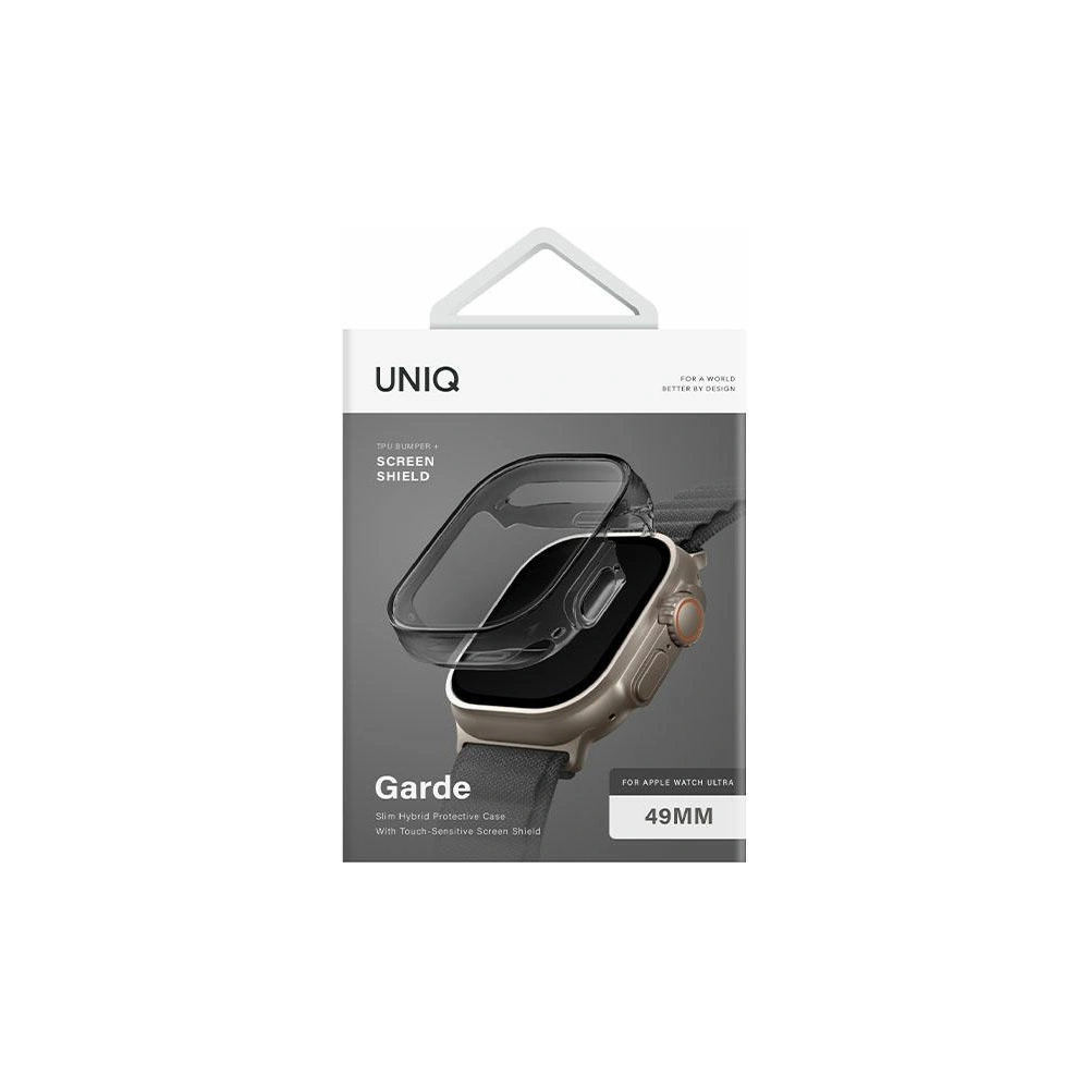 Etui UNIQ Garde Apple Watch Ultra 49mm szary/smoked grey