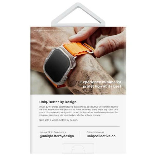 Buy UNIQ Garde case Apple Watch Ultra 49mm grey/smoked grey - UNIQ862 - {ean13} - Home Screen Store Europe