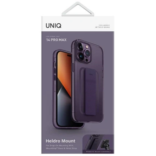 Kup Etui UNIQ Heldro Mount Apple iPhone 14 Pro Max fialový/fig purple - UNIQ863 - {ean13} - Sklep Home Screen