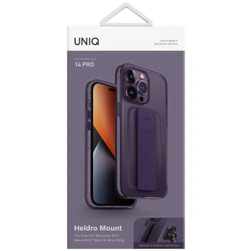 Kup Etui UNIQ Heldro Mount Apple iPhone 14 Pro violet/fig purple - UNIQ864 - {ean13} - Sklep Home Screen