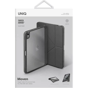 Etui UNIQ Moven Apple iPad 10.9 2022 (10. generacji) szary/charcoal grey