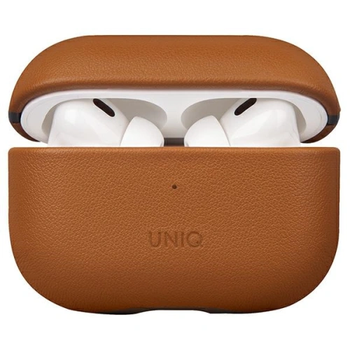 Kup Etui UNIQ Terra Apple AirPods Pro 2 valódi bőr barna/toffee barna - UNIQ867 - {ean13} - Sklep Home Screen